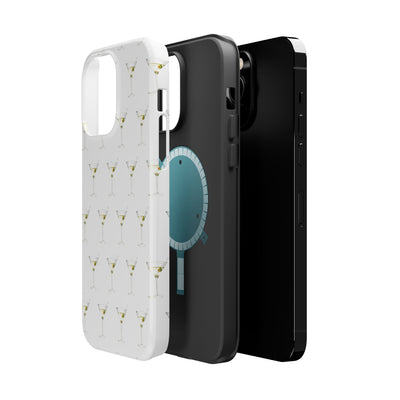 Martini Cocktail Magnetic Tough iPhone Cases