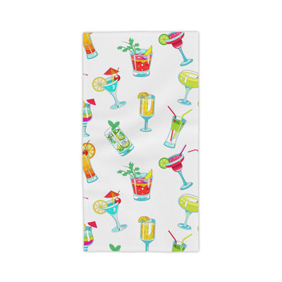 Cocktail Time Beach Towels