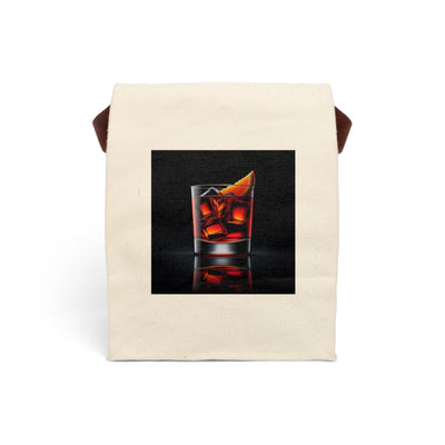 Canvas Lunch Bag With Strap with Negroni Image