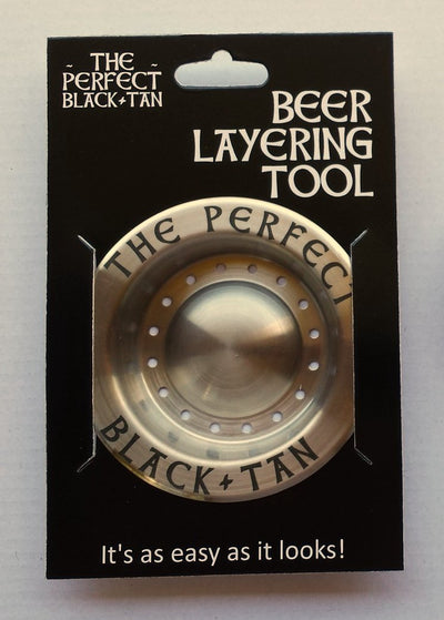 The Perfect Black And Tan Beer Layering Tool - Bar Accessory for Layered Beer Cocktails
