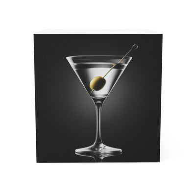 Martini Cocktail Note Cube