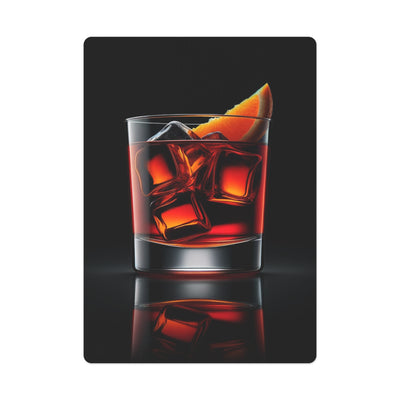 Negroni Cocktail Poker Cards