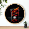 Negroni Cocktail Wall Clock