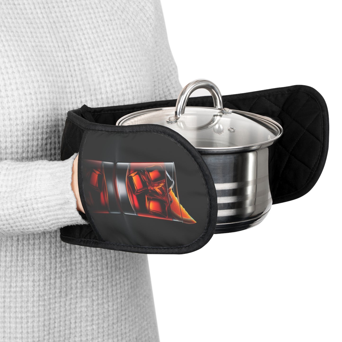 Negroni Cocktail Oven Mitts