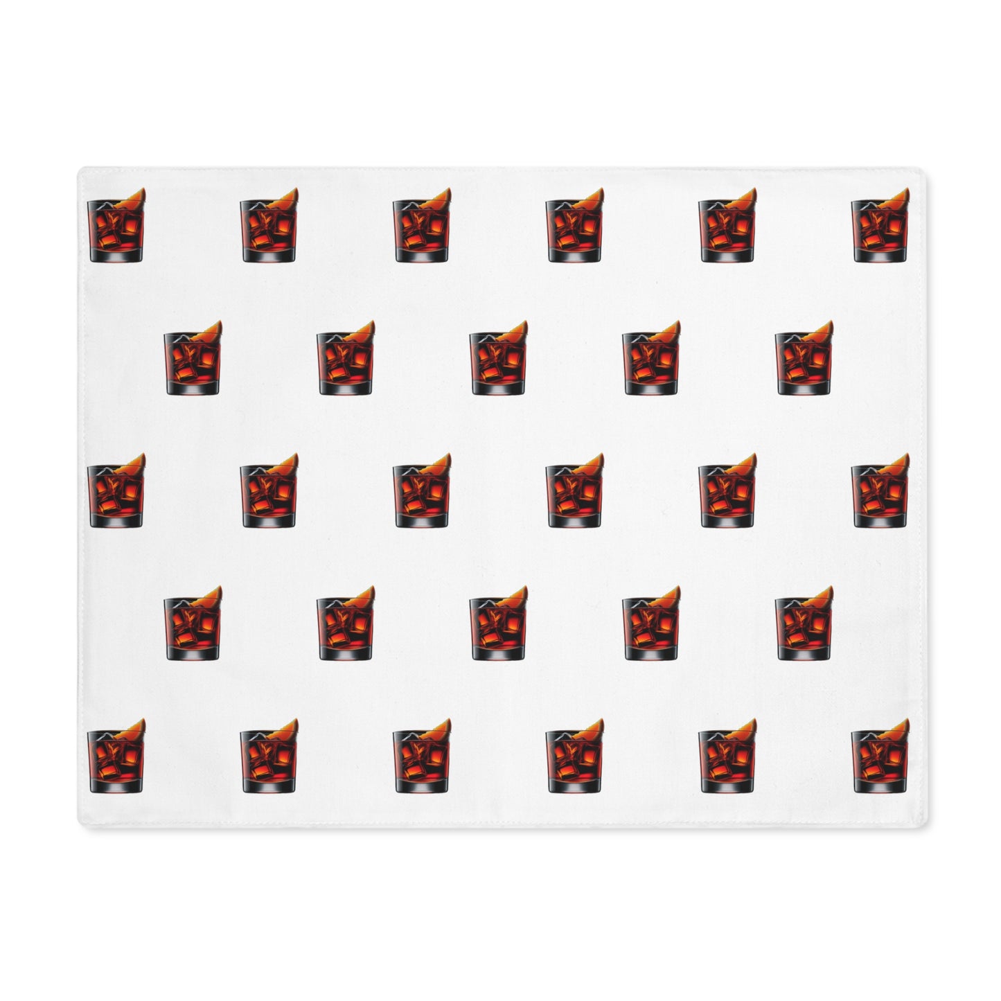 Negroni Cocktail Placemat, 1pc