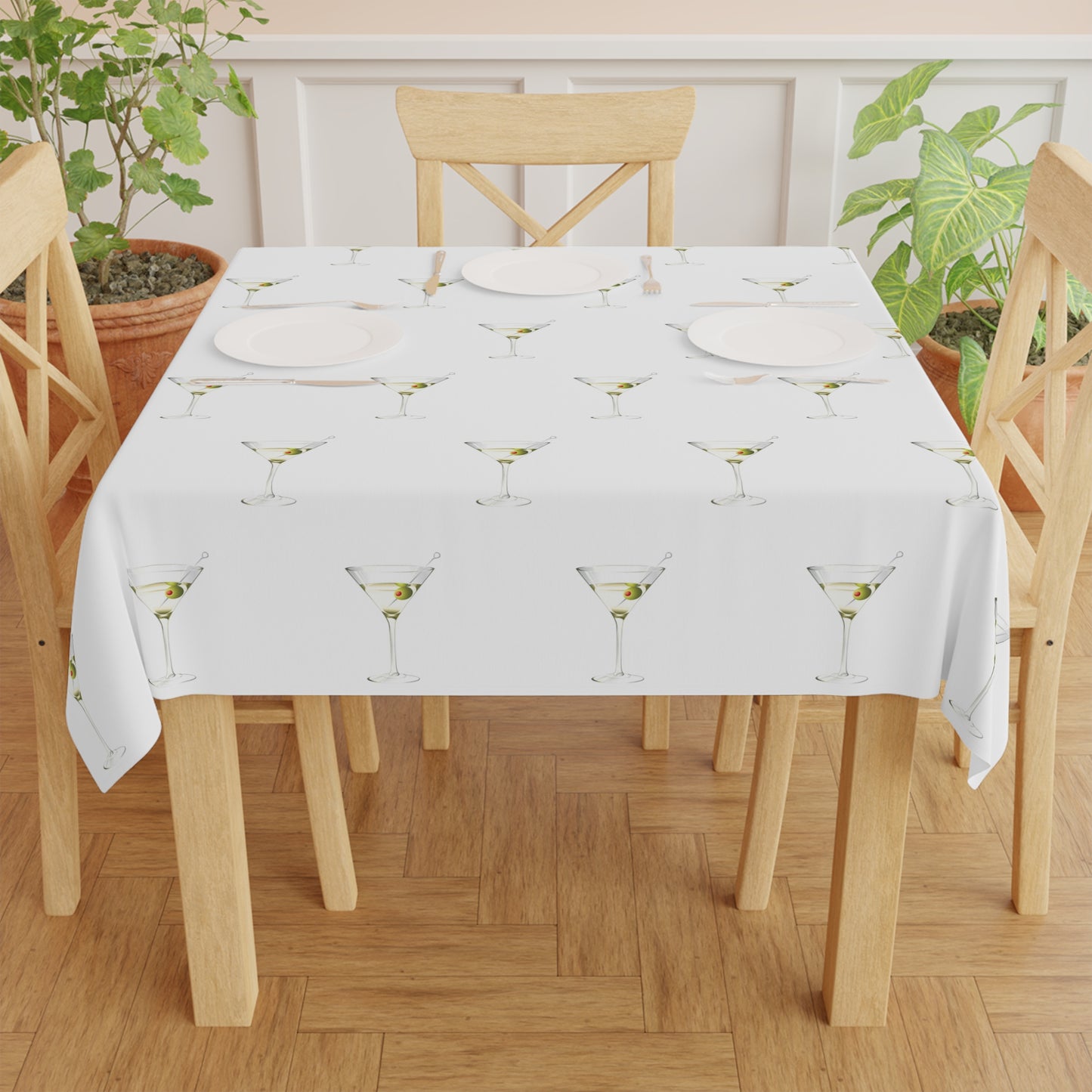 Martini Cocktail Tablecloth