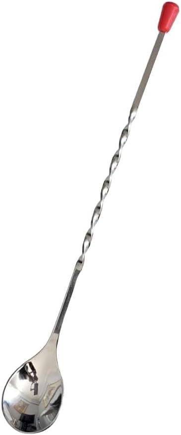 Rattleware 11" Twist Spoon - Stainless Steel Bar Spoon - Long Handle Twisted Mixing Spoon, Pack of 24