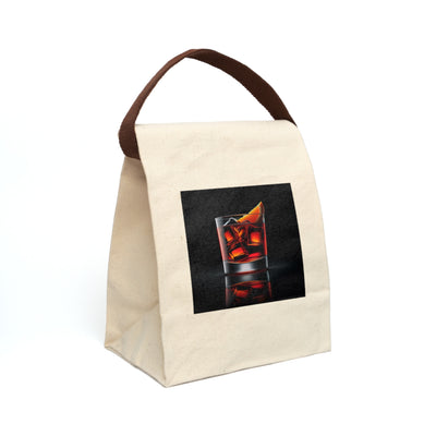 Canvas Lunch Bag With Strap with Negroni Image