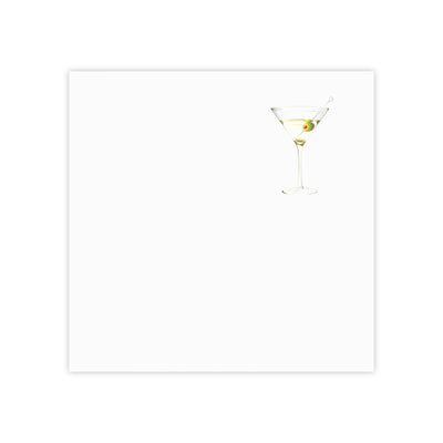 Martini Cocktail Post-it® Note Pads