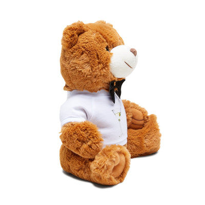 Martini Cocktail Teddy Bear with T-Shirt