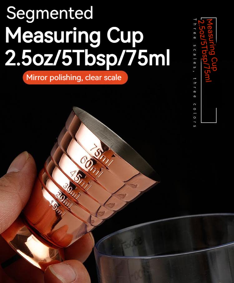 Measuring Cup 2.5oz/5Tbsp/75ml,Jigger 2.5oz/5Tbsp/75ml,Cocktail Jiggers,Standard Jigger,Bartender's toolsKitchen tools