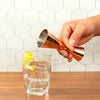 Top Shelf Cocktails Japanese Jigger Double Jigger 2oz 1oz Cocktail Jigger With Measurements Inside Get Accurate