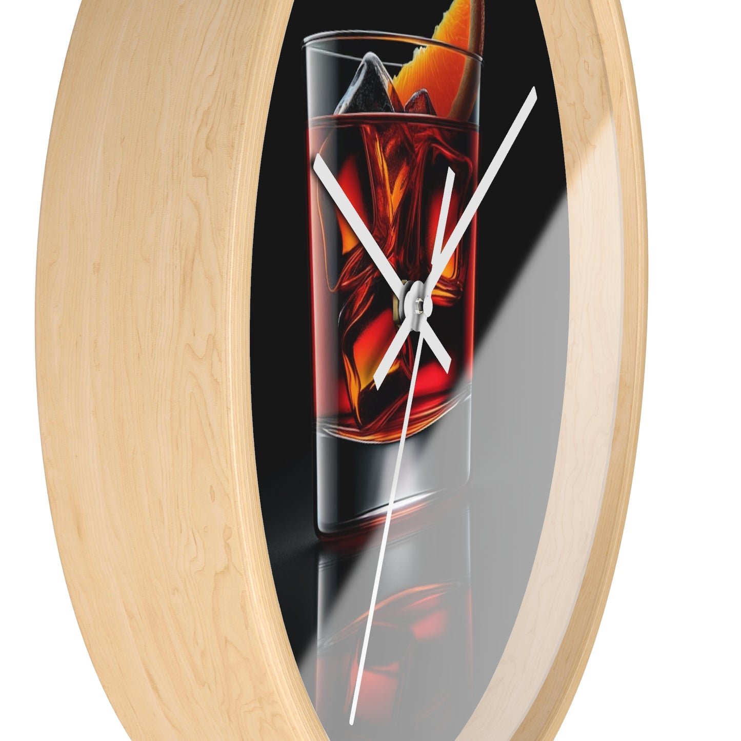 Negroni Cocktail Wall Clock