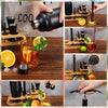 Cocktail Shaker Set - 12-Piece Complete Bartender Kit for Home Bar and Cocktail Making - Includes Cocktail Shaker, Bar Tools, and Barware Tool Sets